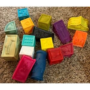 Infantino Squeeze & Stack Soft Block Set